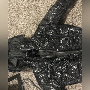 Cropped puffer jacket